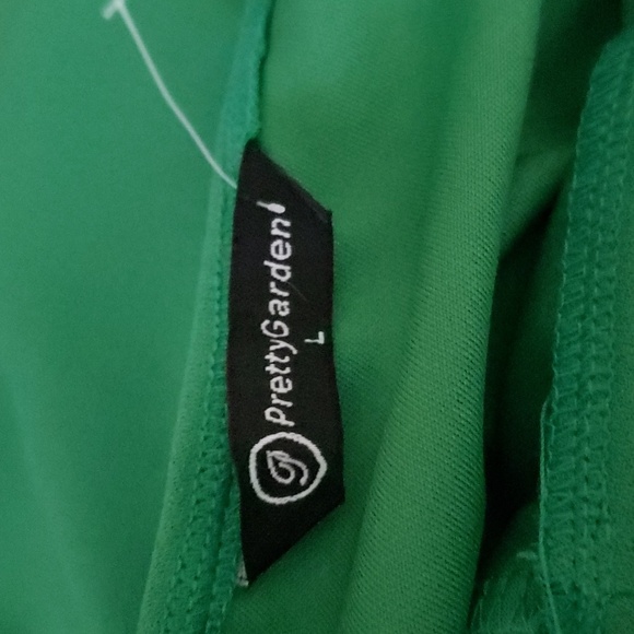 PRETTY GARDEN One Shoulder Midi Dress - Picture 7 of 7